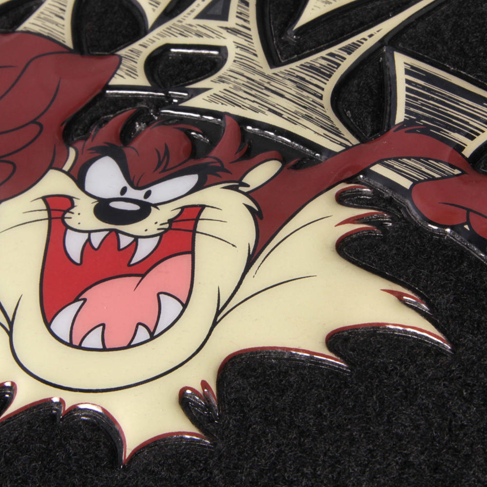 Warner Bros Looney Tunes 4-Piece Tazmanian Devil Front Floor Mats and Rear Floor Mats