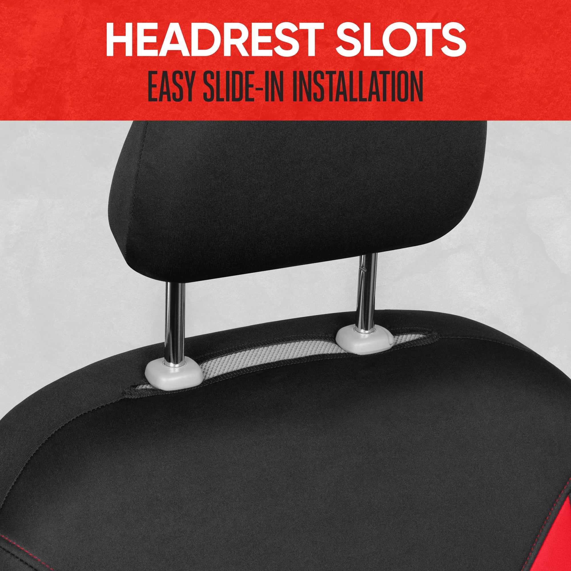 MotorTrend 2-Pack SpillGuard Water-Proof Neoprene Front Seat Covers