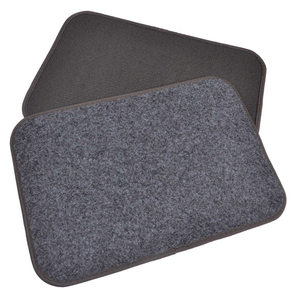 MotorTrend 4-Piece Premium Inter-Lock Backing Carpet Front Floor Mats and Rear Floor Mats