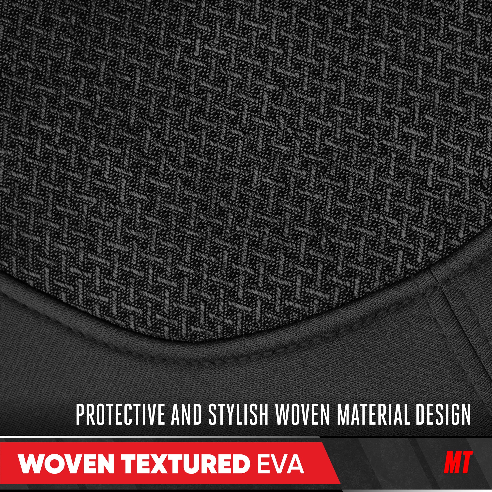 Motor Trend Black Car Seat Covers Set - 2 Front Seats – Spill-Proof Neoprene CarSeat Cover Protector for Cars – Automotive Car Accessories Interior Covers for SUV & Small Trucks – Semi Universal Fit