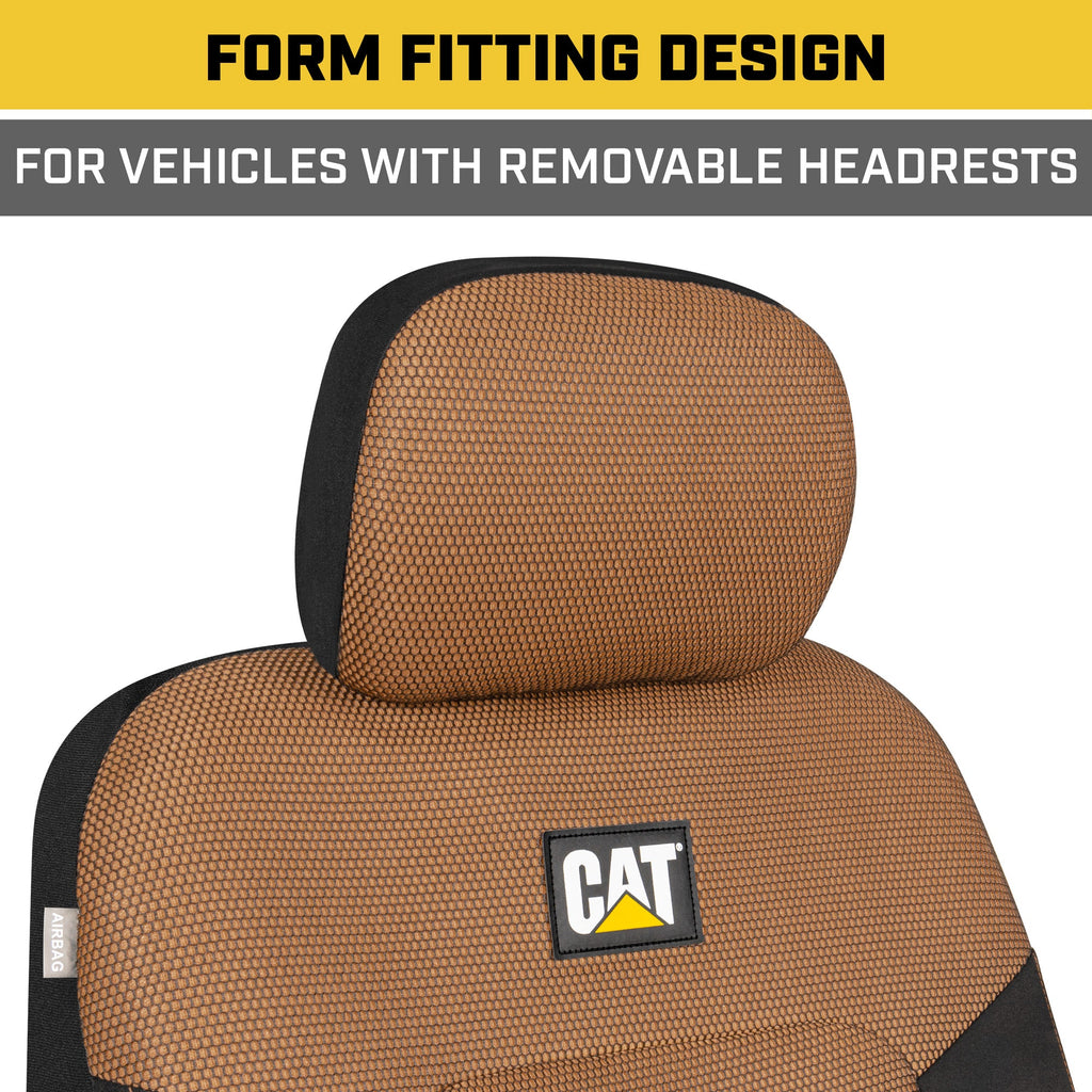 CAT 2-Pack MeshFlex Front Seat Covers