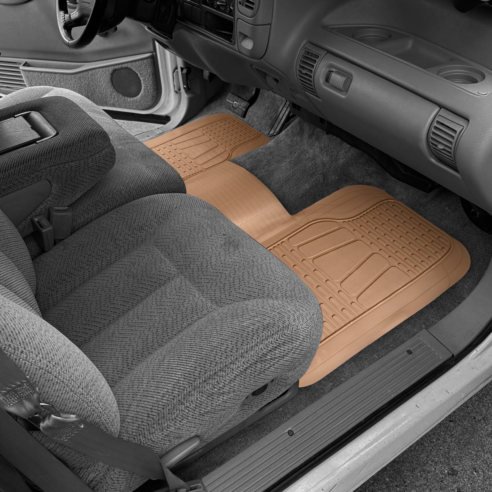 MotorTrend WingRunner Rear Floor Mat - Trim to Fit