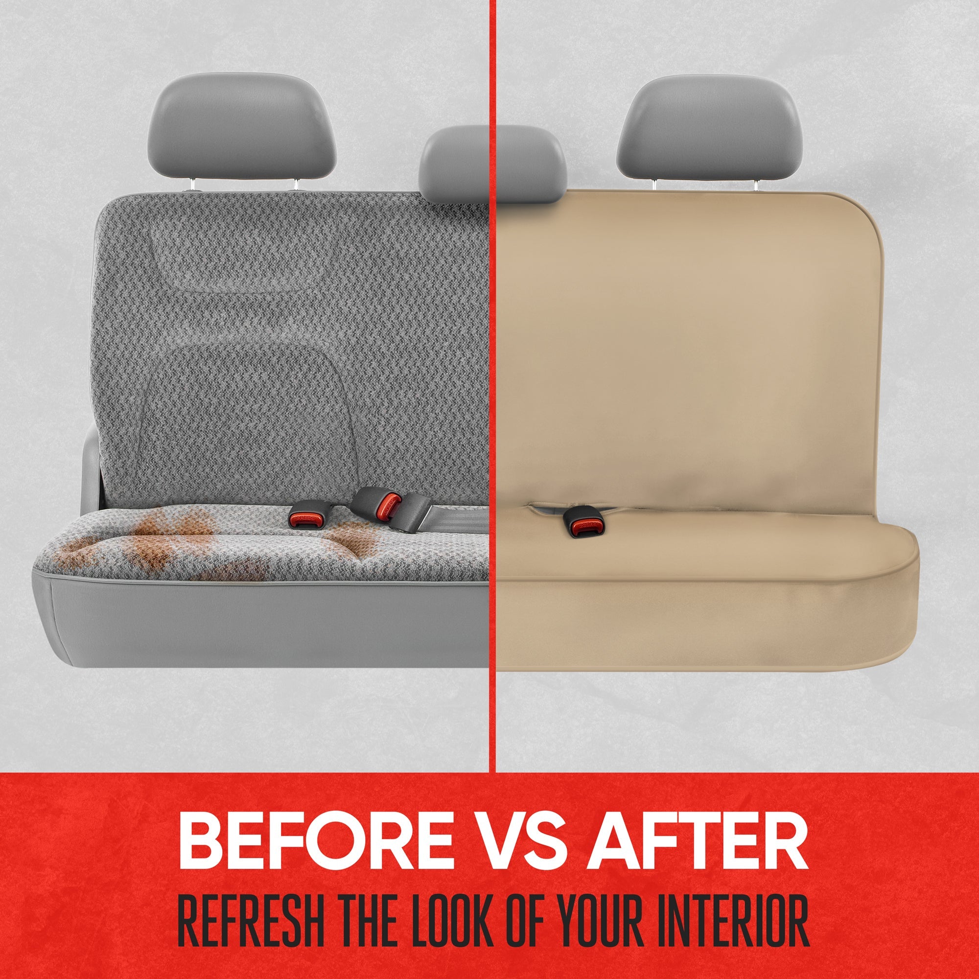 MotorTrend AquaShield Water-Proof Neoprene Rear Seat Covers