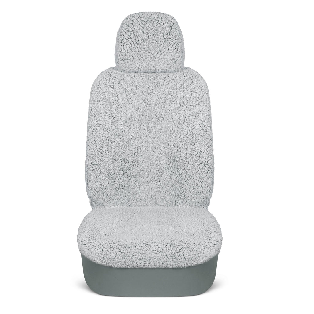 Carbella 2-Pack Plush Sherpa Fleece Front Seat Covers