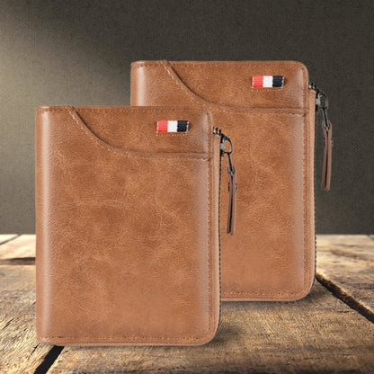 2022 New Fossy Multi-functional RFID Blocking Waterproof Durable PU Leather Wallet