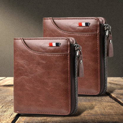 New Fossy Multi-functional RFID Blocking Waterproof Durable PU Leather Wallet