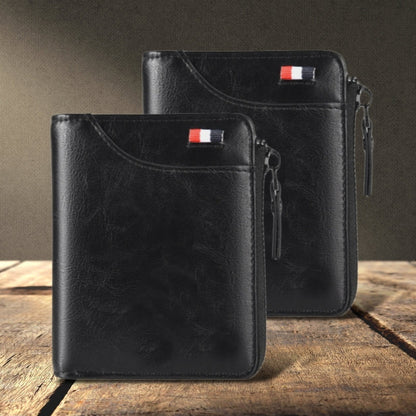 New Fossy Multi-functional RFID Blocking Waterproof Durable PU Leather Wallet