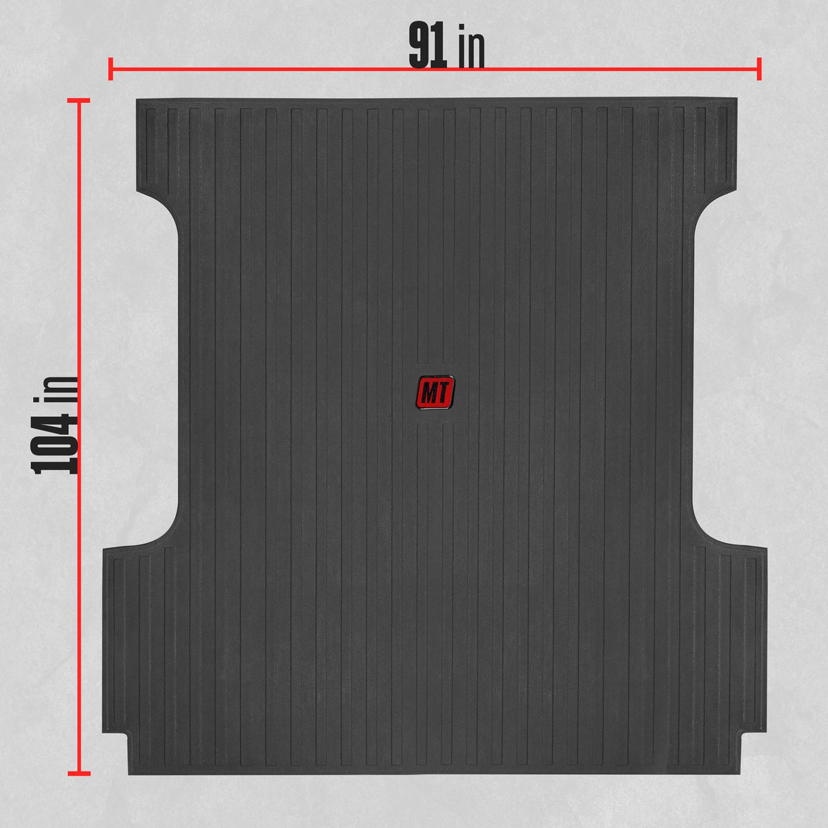 MotorTrend 3D Custom Fit Trunk/Cargo Mat for Ford F-150 CrewCab (2015 - 2021) (5.5' bed)