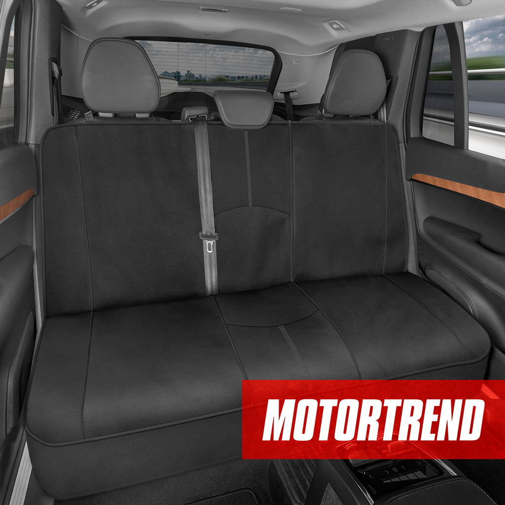 MotorTrend SpillGuard Water-Proof Neoprene Rear Seat Cover