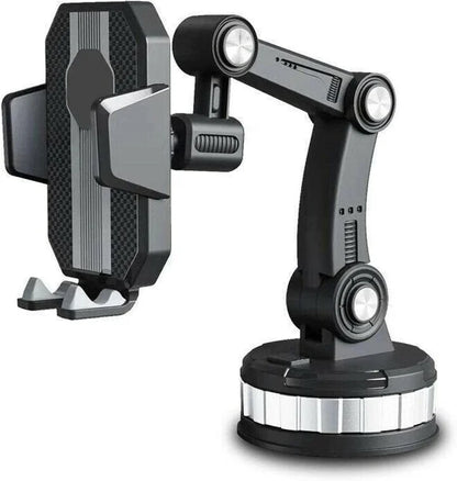 !! HOT SALE !!🎉BestDeals2023 New Sucker Car Phone Holder Long Arm Suction Cup Car Phone Mount Stand Mobile Cell Support For Car Center Console Phone Holder
