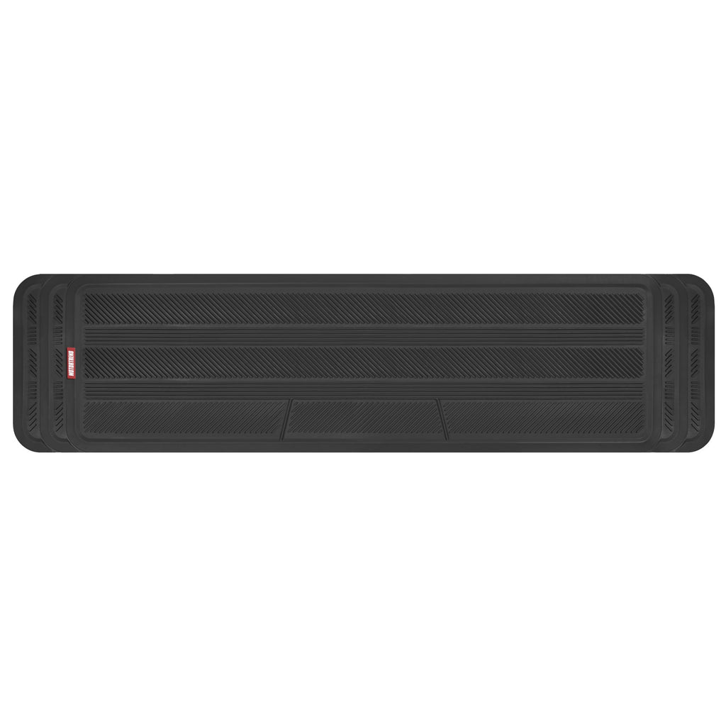 MotorTrend WeatherPlus Rubber Floor Runner - Heavy Duty, All Weather, Trim to Fit (57" x 14.75")