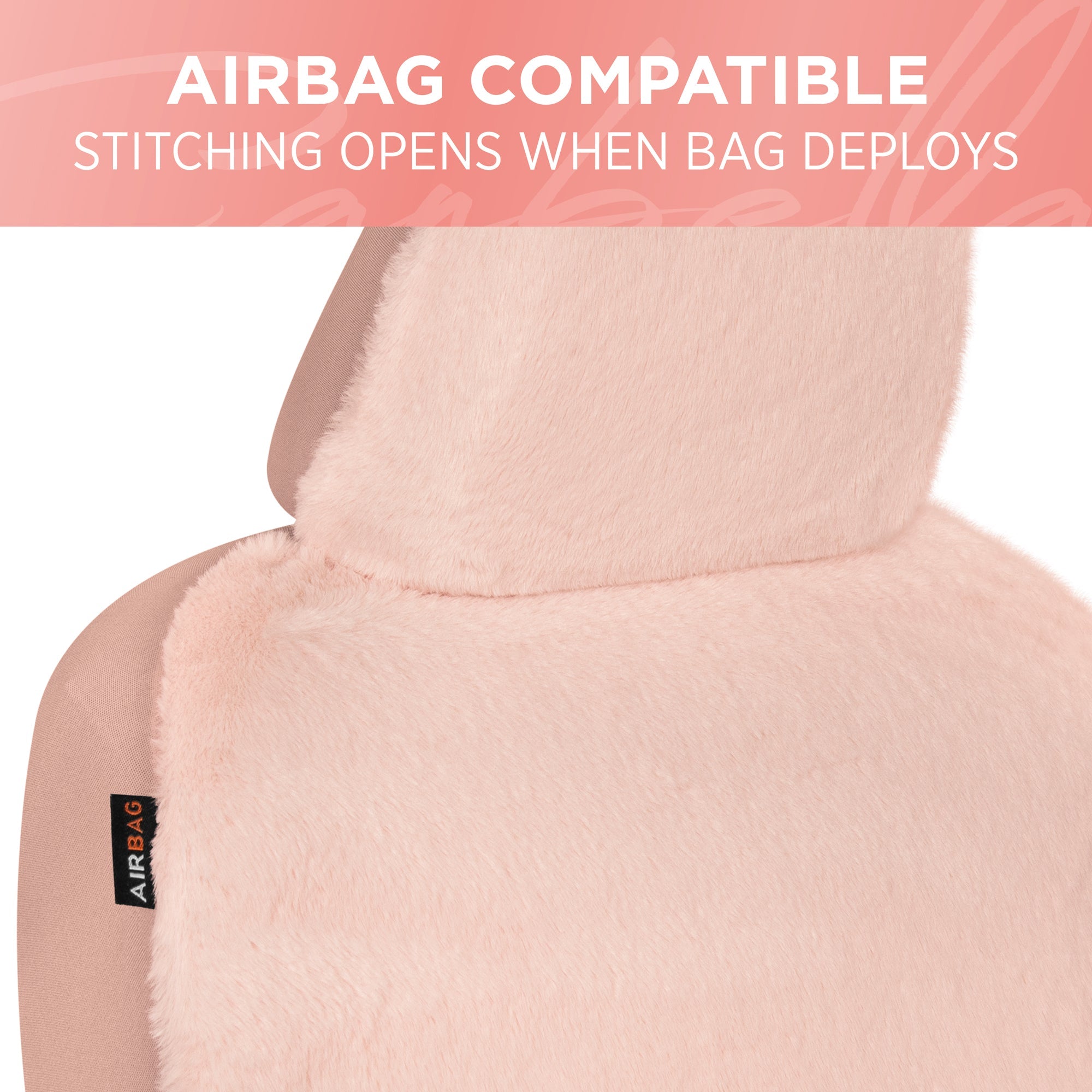 Carbella 2-Pack Plush Fleece Front Seat Covers