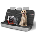 Motor Trend Dog Car Seat Cover for Back Seat - Waterproof Non-Slip Scratch-Resistant Back Seat Pet Cover for Dogs - Universal Fit Dog Accessories for Cars, Trucks, SUV, & Vans - Black