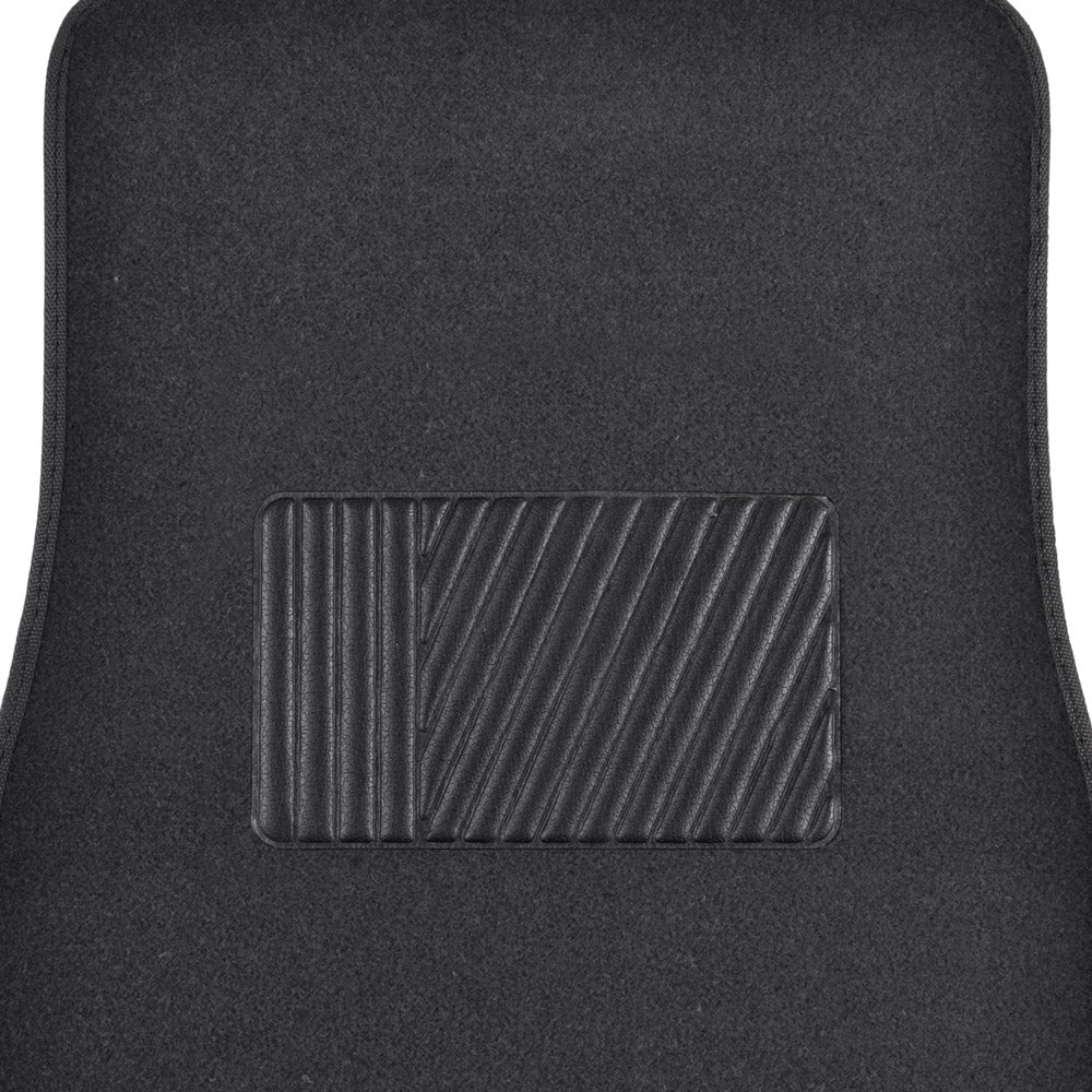 MotorTrend 4-Piece Premium Inter-Lock Backing Carpet Front Floor Mats and Rear Floor Mats