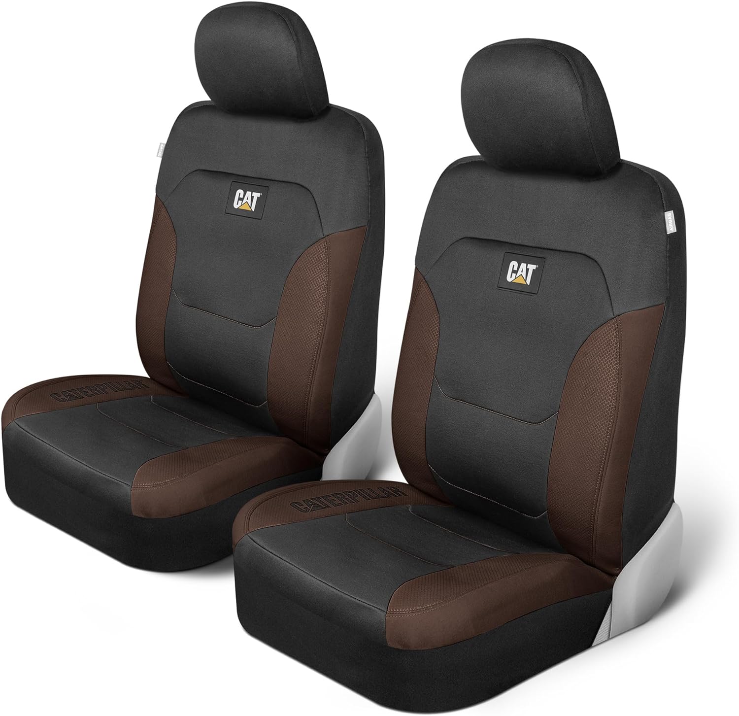 Cat® Flexfit™ Automotive Seat Covers for Cars Trucks and SUVs (Set of 2) - Car Seat Covers for Front Seats, Truck Seat Protectors , Auto Interior Covers