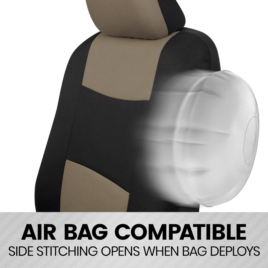BDK 2-Pack PolyPro Front Seat Covers