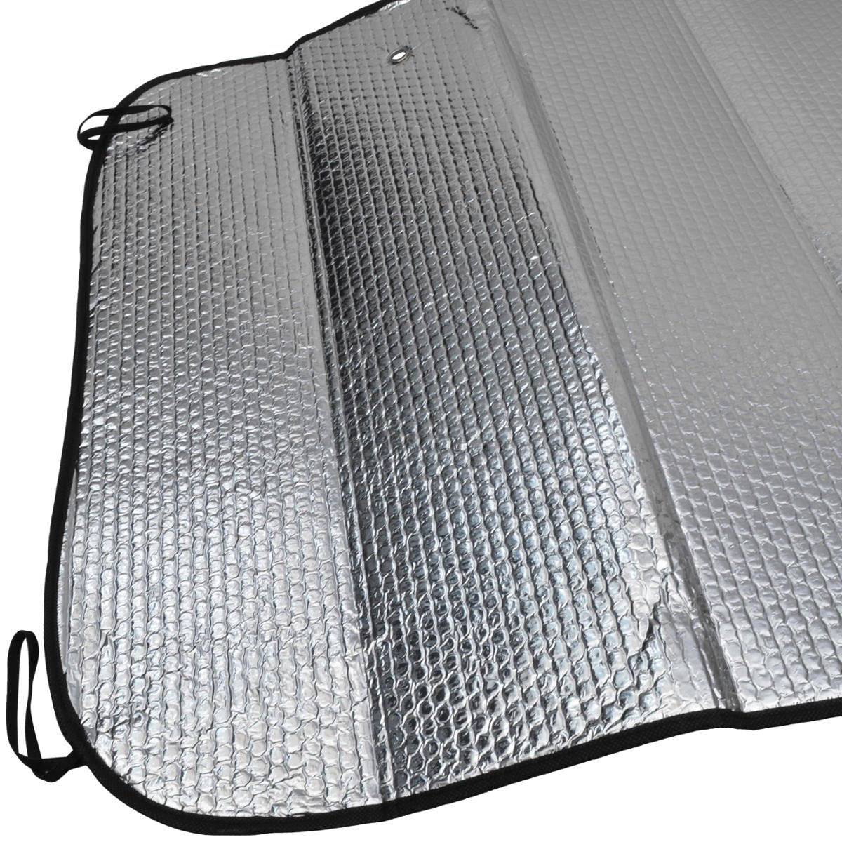 BDK Single Bubble Vehicle Sunshade for Cars, SUVS, Trucks, Vans XXXL (66" x 24")