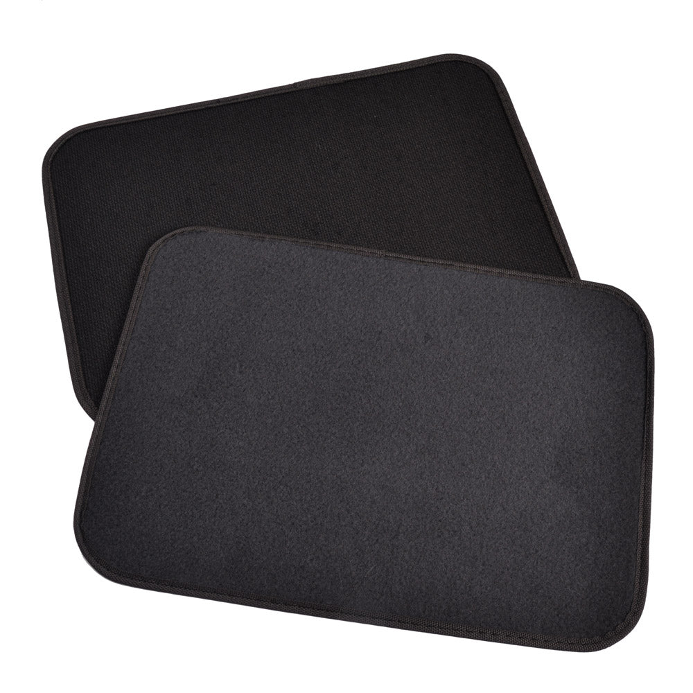 MotorTrend 4-Piece Premium Inter-Lock Backing Carpet Front Floor Mats and Rear Floor Mats