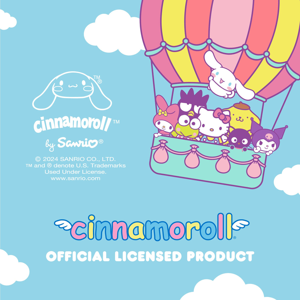 Carbella Official Hello Kitty Cinnamoroll Air Freshener Deodorizer - Fresh Cotton