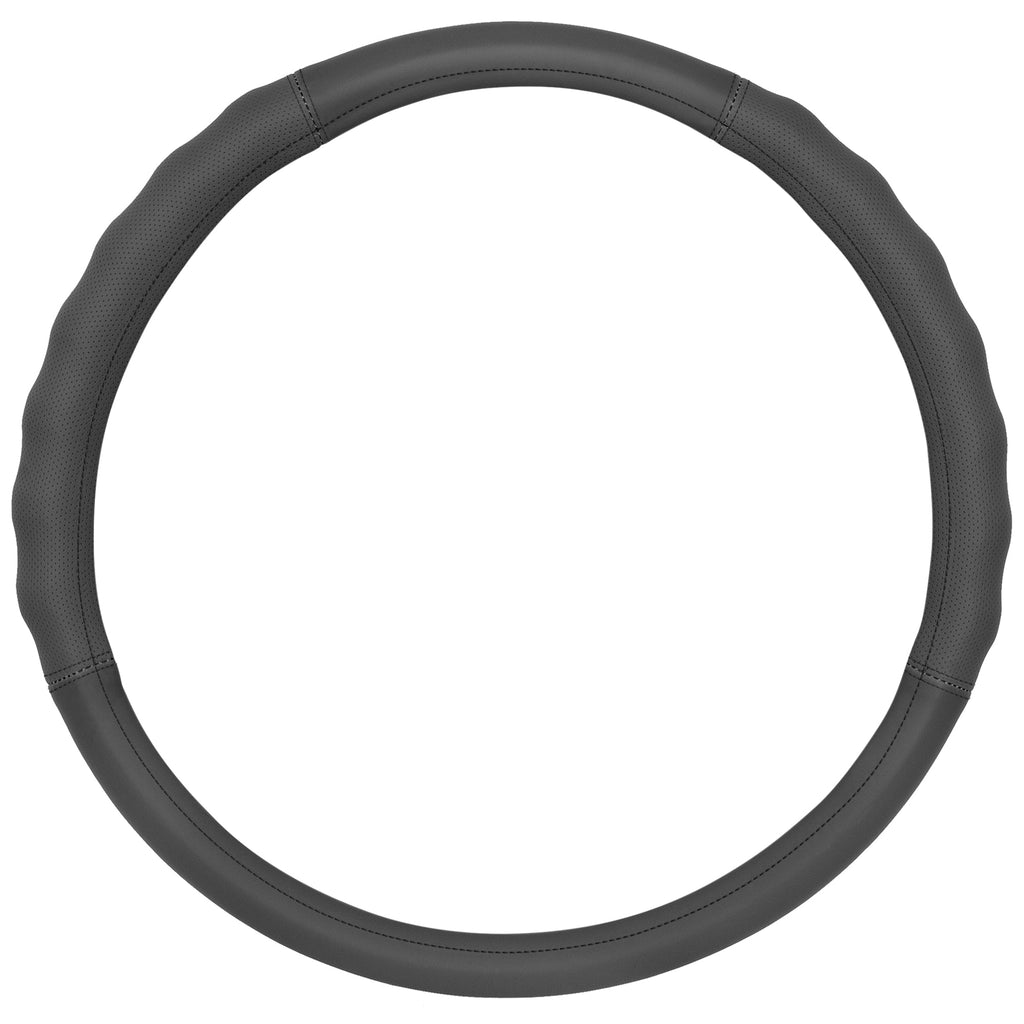 MotorTrend SoftTouch Advanced Traction Grip Steering Wheel Cover (Fits 14.5" - 15.5")