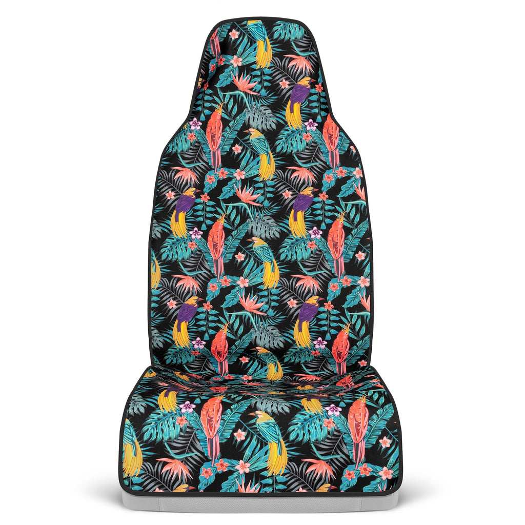 Carbella 2-Pack Tropical Birds Front Seat Covers