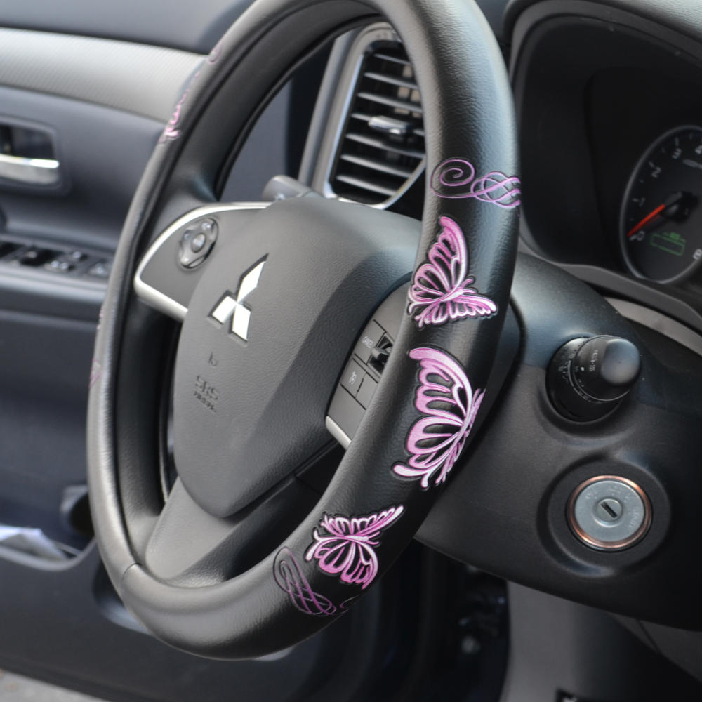 BDK Design Comfort Grip Steering Wheel Cover (Fits 14.5" - 15.5")
