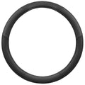 MotorTrend Soft Touch Perforated Microfiber Steering Wheel Cover (Fits 14.5" - 15.5") - Black