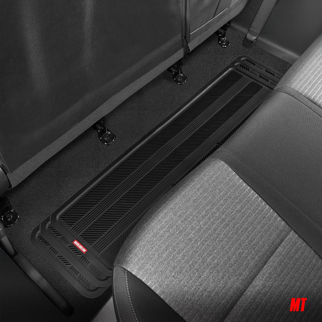 MotorTrend 4-Piece 3-Rows Extra-High Ridgeline Front Floor Mats, Middle Floor Mat, and Rear Floor Mat