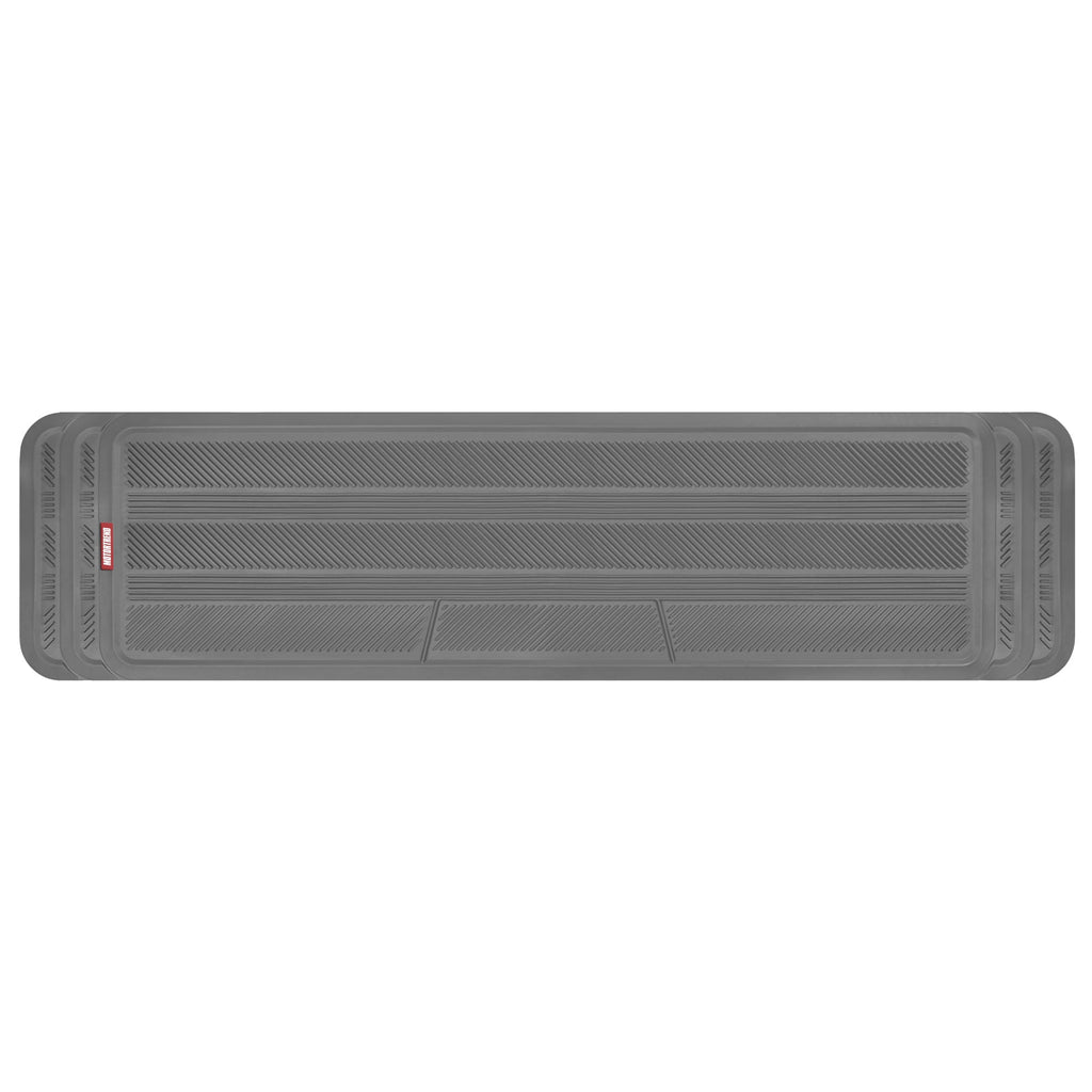 MotorTrend WeatherPlus Rubber Floor Runner - Heavy Duty, All Weather, Trim to Fit (57" x 14.75")