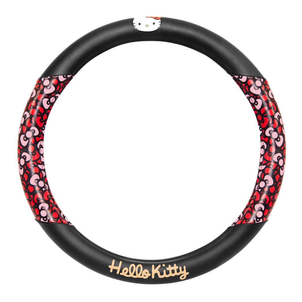 Carbella Sanrio Hello Kitty Bows Steering Wheel Cover (Fits 14.5" - 15")