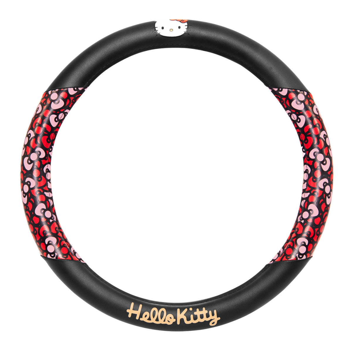 Carbella Sanrio Hello Kitty Bows Steering Wheel Cover (Fits 14.5" - 15")