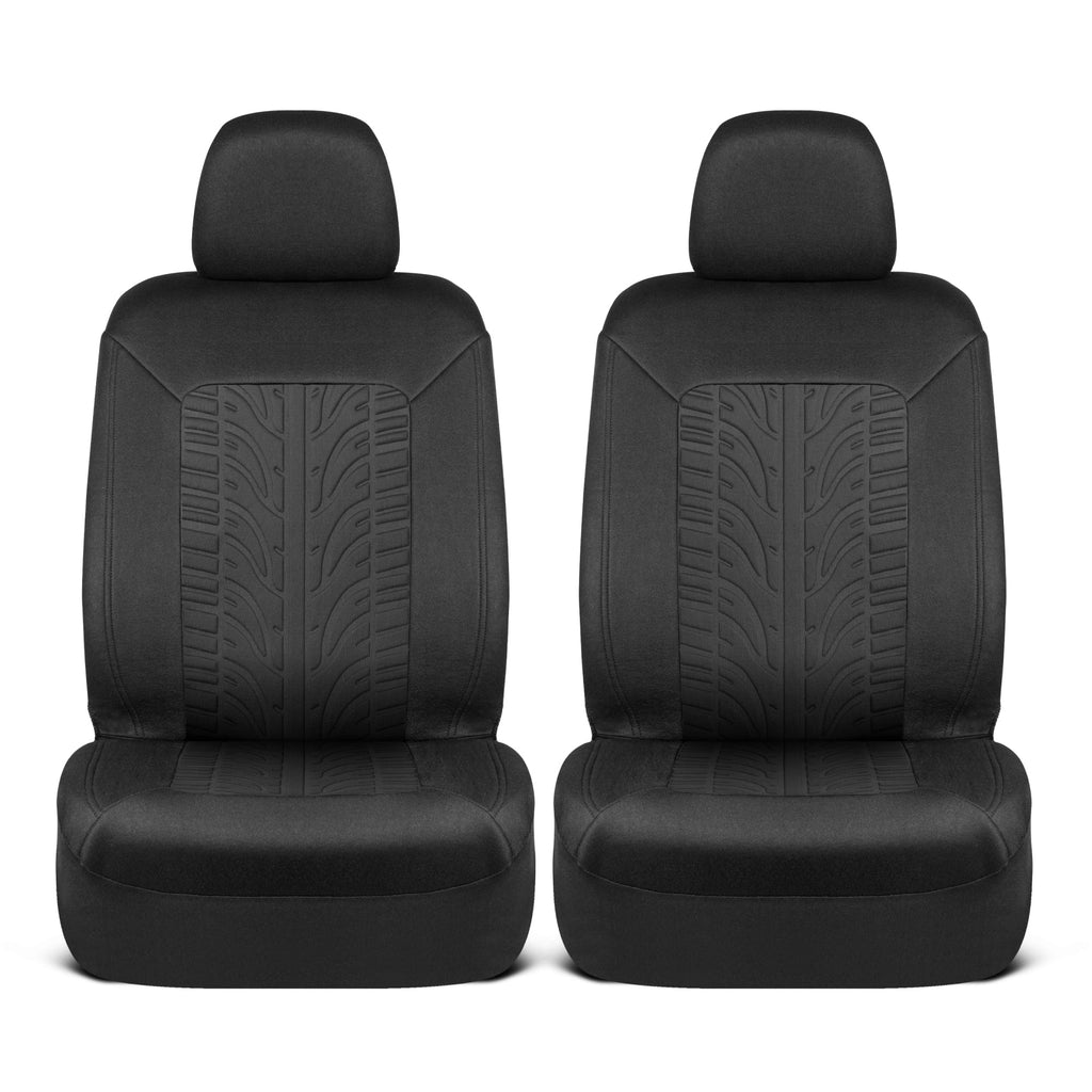 MotorTrend 2-Pack Grand Prix Tire Tread Front Seat Covers