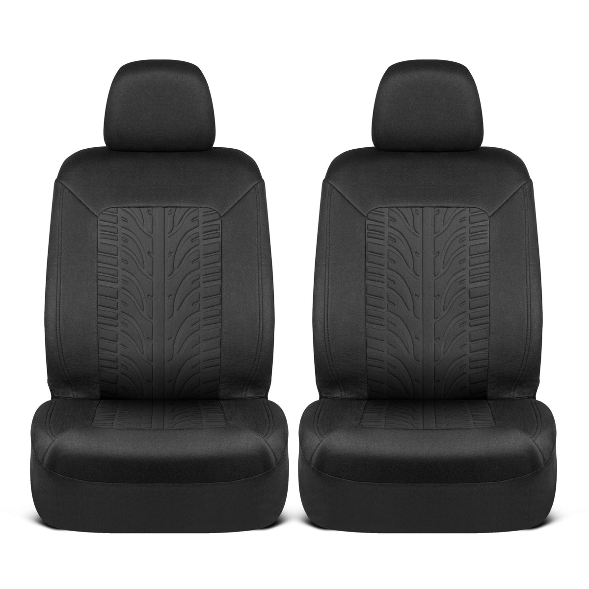 MotorTrend 2-Pack Grand Prix Tire Tread Front Seat Covers