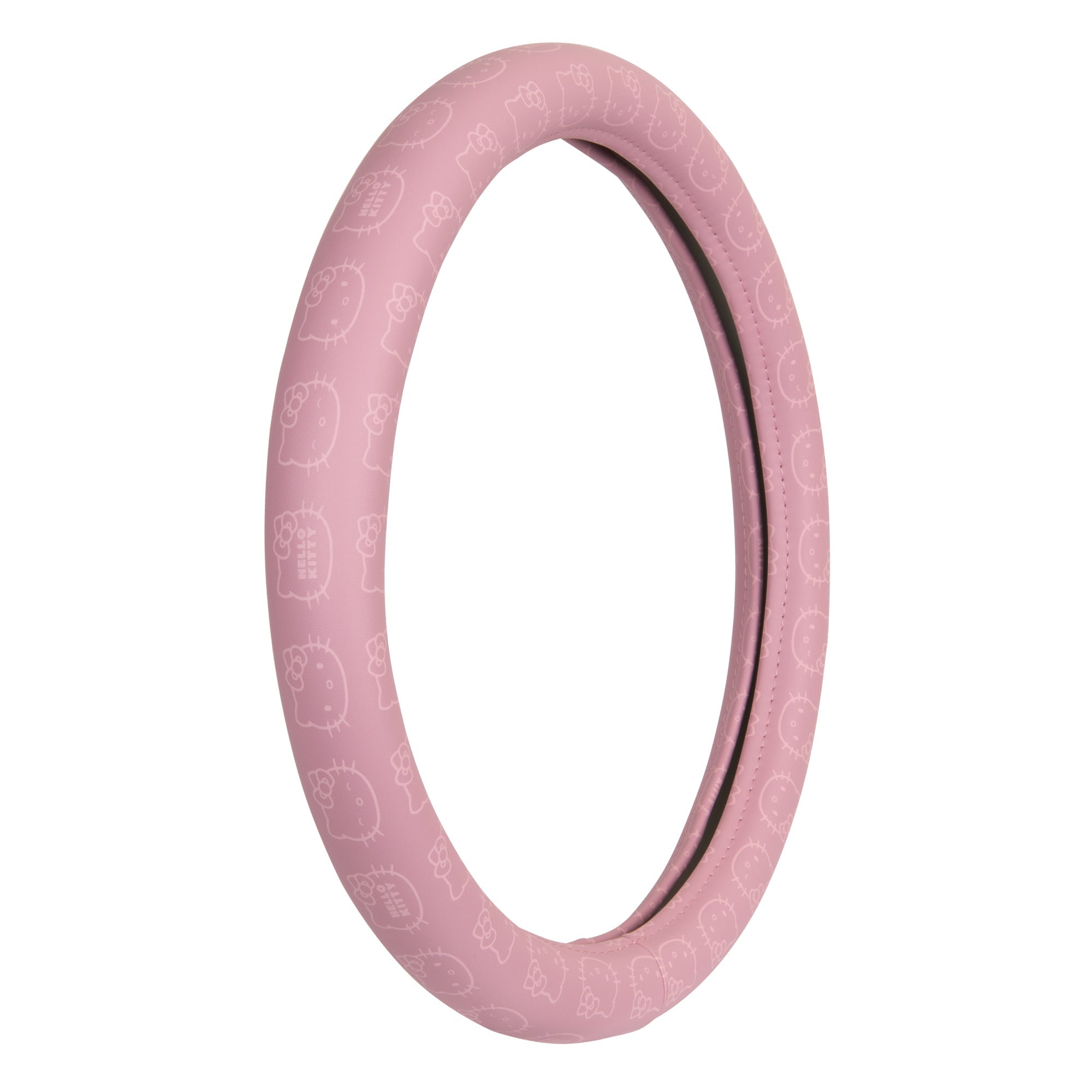 Carbella Sanrio Hello Kitty Pink Steering Wheel Cover (Fits 14.5" - 15")