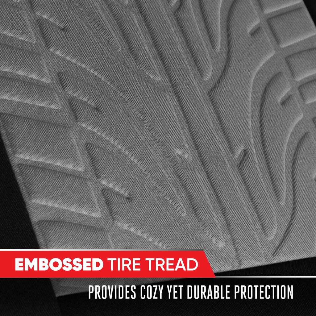 MotorTrend 2-Pack Grand Prix Tire Tread Front Seat Covers