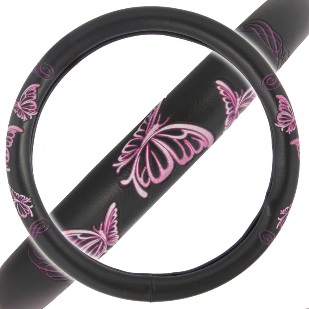 BDK Design Comfort Grip Steering Wheel Cover (Fits 14.5" - 15.5")