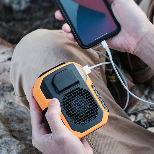 SUMMER SALE 50% OFF - PORTABLE COOLING FAN 4000MAH 16HOURS WORKING TIME