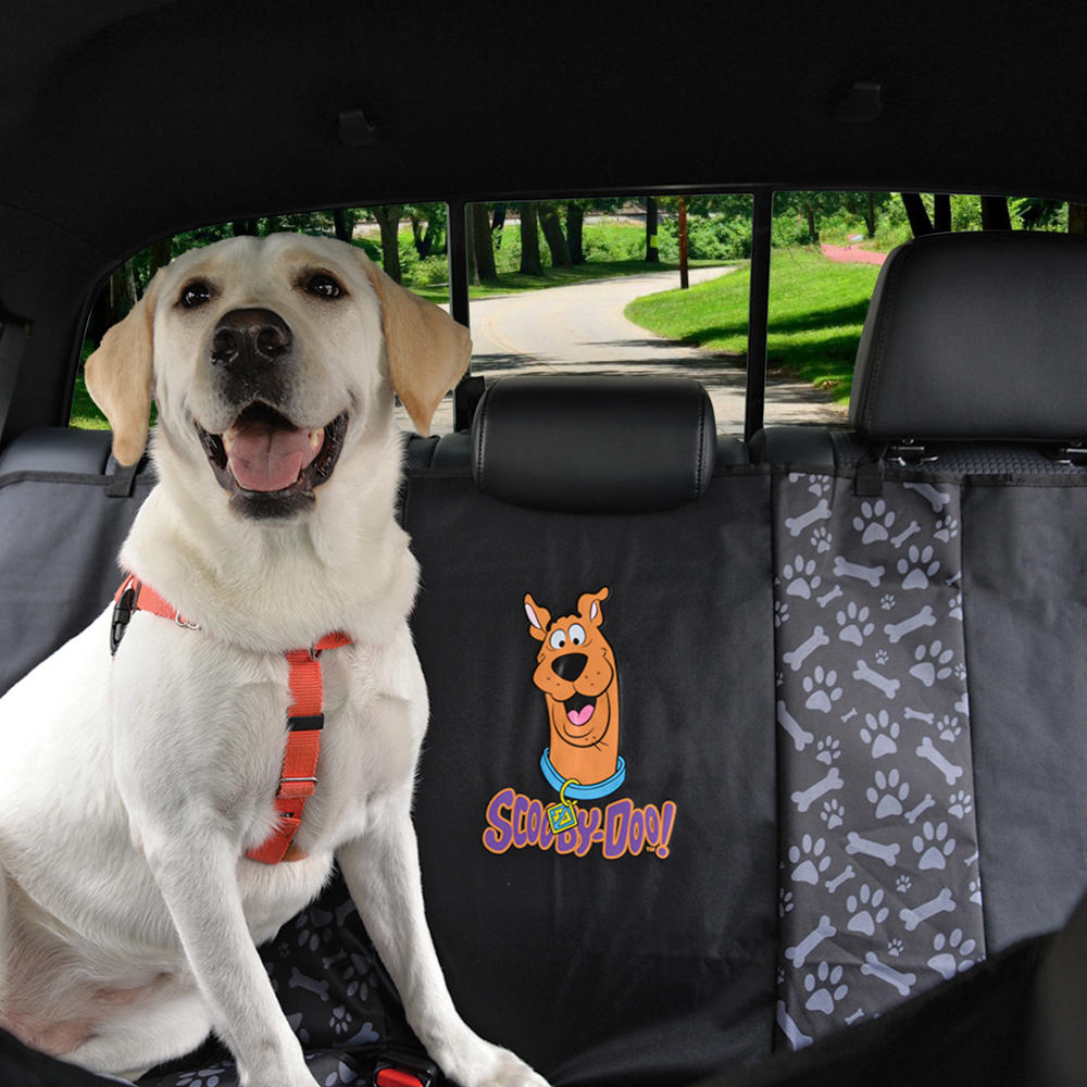 Warner Bros Scooby Doo Oxford Hammock Style Dog Pet Rear Seat Protector
