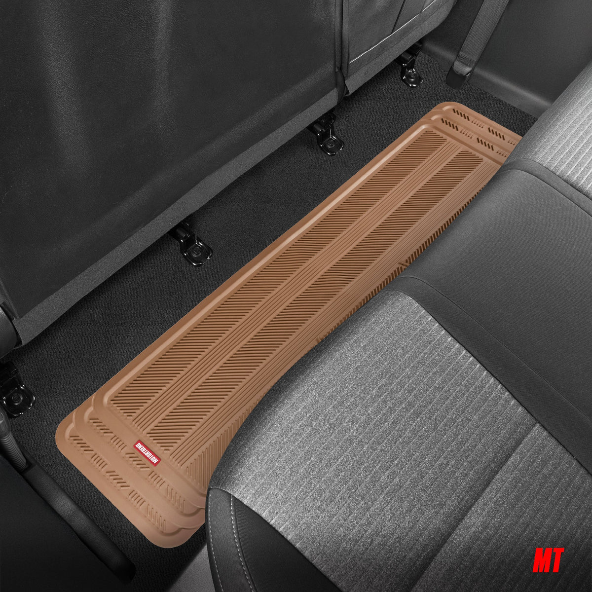 MotorTrend 4-Piece 3-Rows Extra-High Ridgeline Front Floor Mats, Middle Floor Mat, and Rear Floor Mat