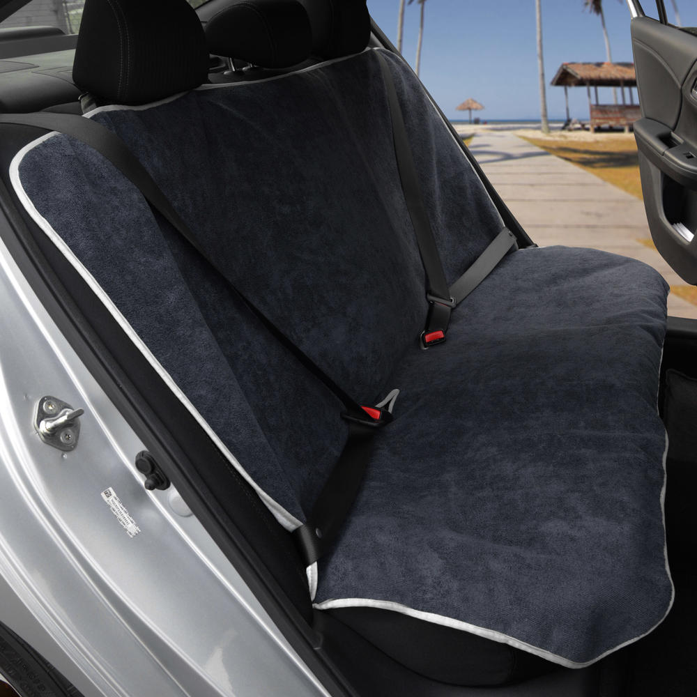 BDK UltraFit Water-Resistant Washable Rear Car Seat Covers