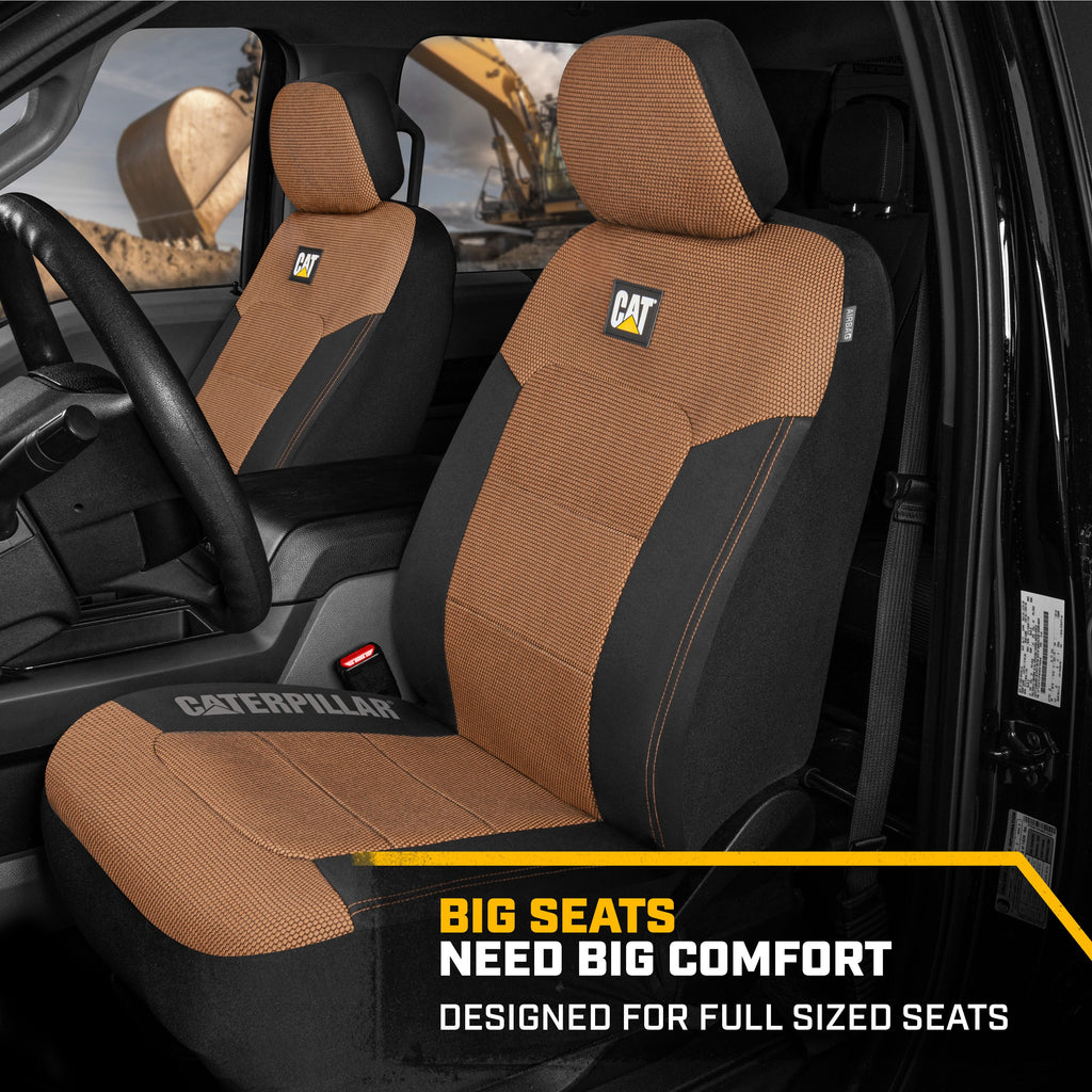 CAT 2-Pack MeshFlex Front Seat Covers