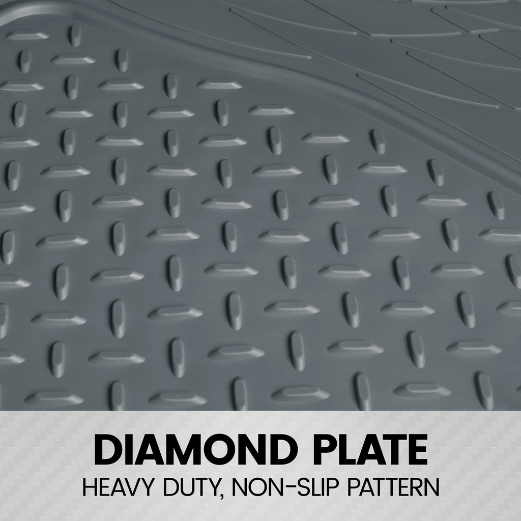 BDK Trunk/Cargo Rubber Liner - Heavy Duty, All Weather, Trim to Fit (53.8" x 43.2")