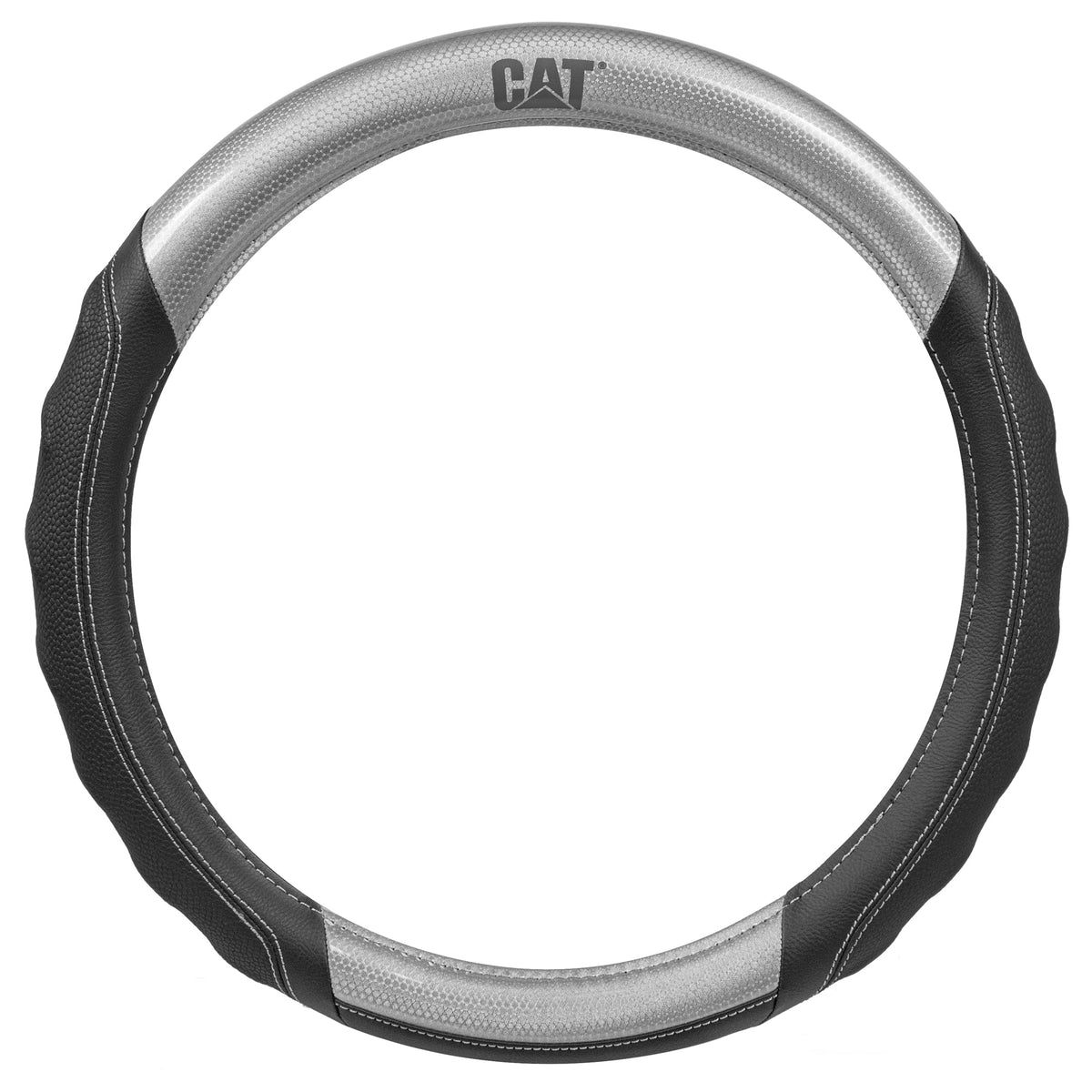 CAT ErgoDrive Faux Leather Steering Wheel Cover (Fits 14.5" - 15.5")