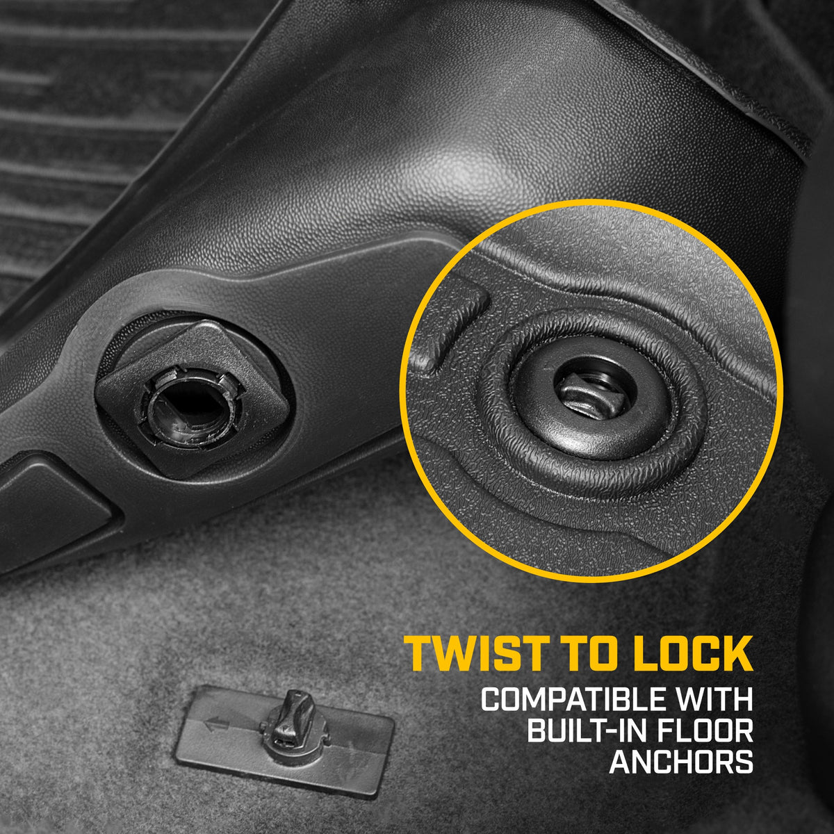 CAT® JustFit™ 3D Custom Fit Floor Mats for Honda CRV 2023, 2026 - Heavy Duty Floor Liner Protection Laser Measured, Honda CRV Accessories, Car Liner