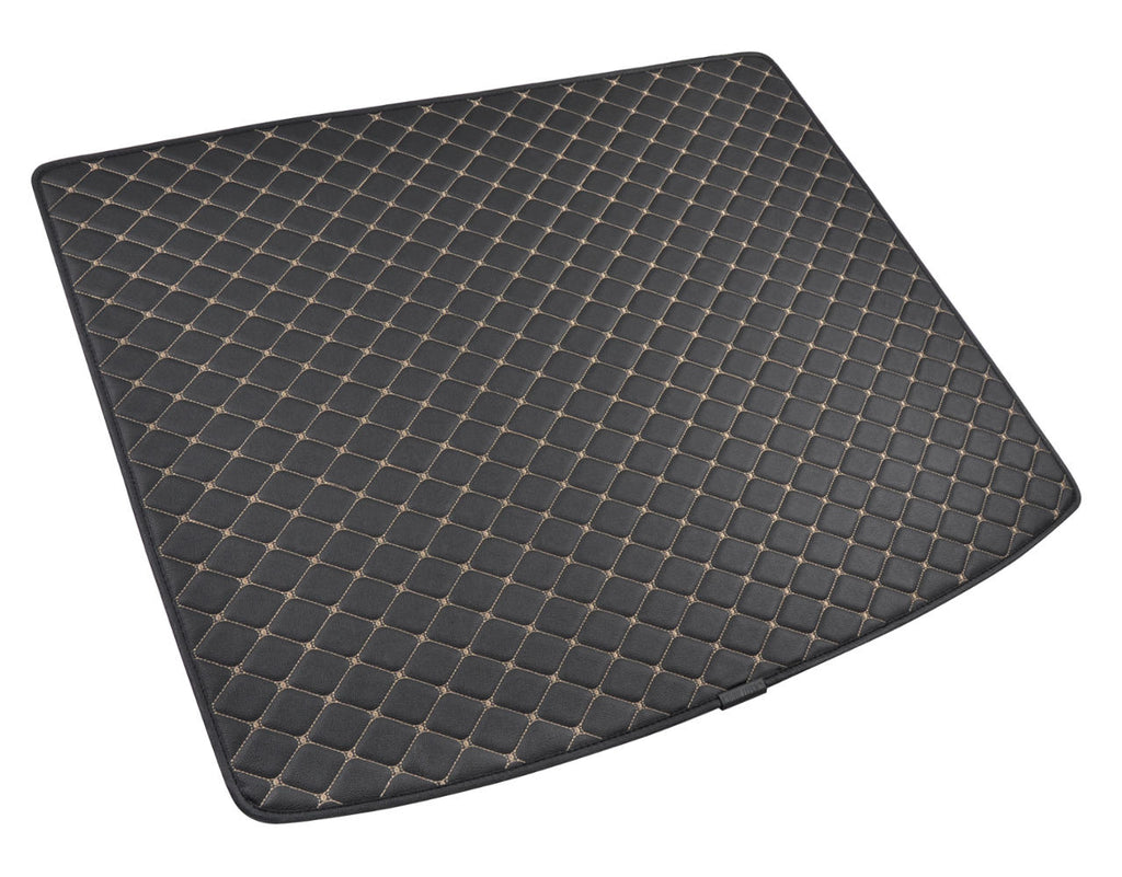 BDK Custom Fit Diamond Stitch Leatherette Trunk/Cargo Liner Mat for Ford Escape (2013 - 2016)