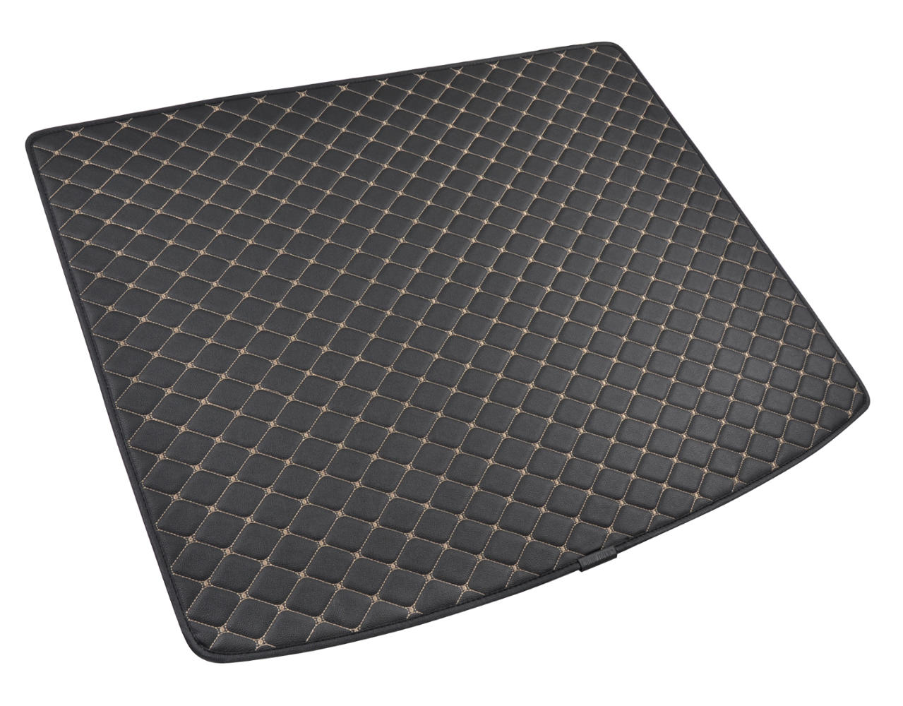 BDK Custom Fit Diamond Stitch Leatherette Trunk/Cargo Liner Mat for Ford Escape (2013 - 2016)