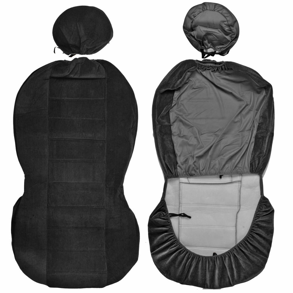 BDK 2-Pack Premium Regal Cloth Front Seat Covers