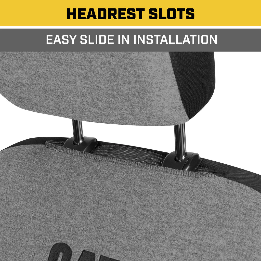 CAT 2-Pack CozyBlend JerseyHeather Front Seat Covers
