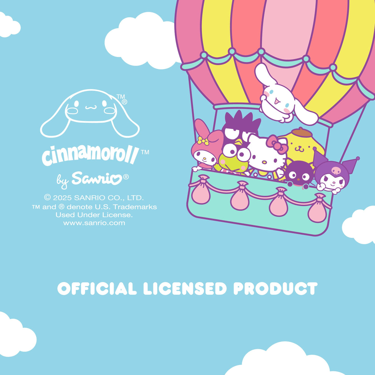 Hello Kitty and Friends Car Air Freshener (Cinnamoroll - Fresh Cotton) Hanging Gel Area Deodorizer, Long-Lasting Car Scents Air Freshener, Cute Automotive Sanrio Accessories Decor, 2-Pack