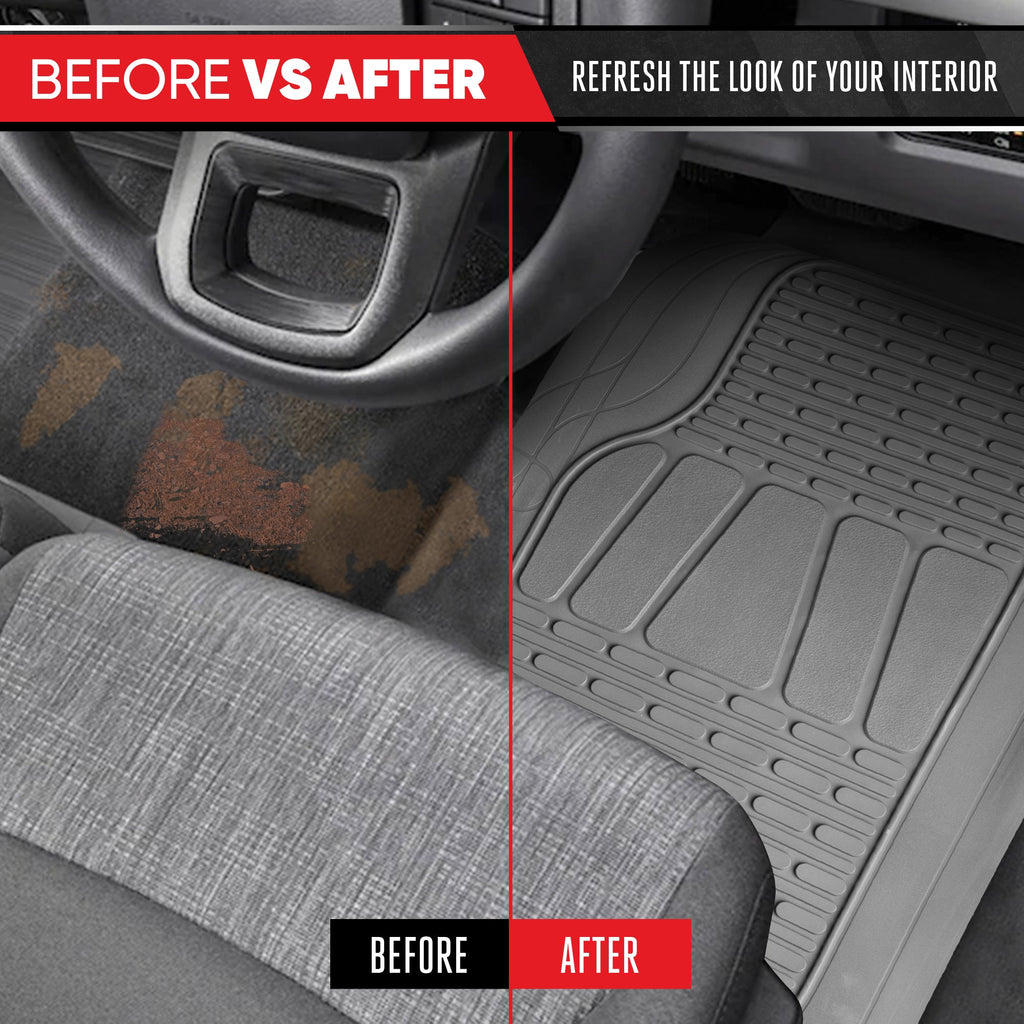MotorTrend WingRunner Rear Floor Mat - Trim to Fit